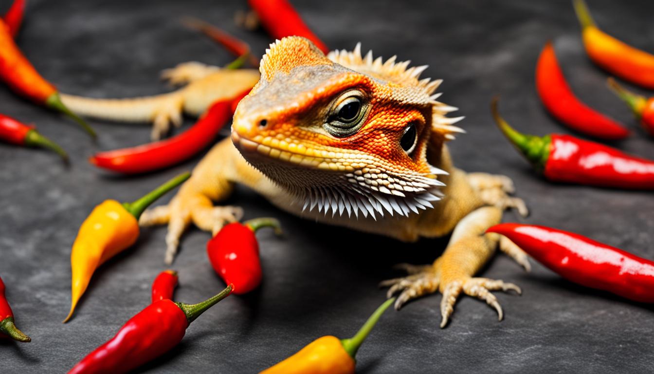 Can Bearded Dragons Eat Hot Peppers