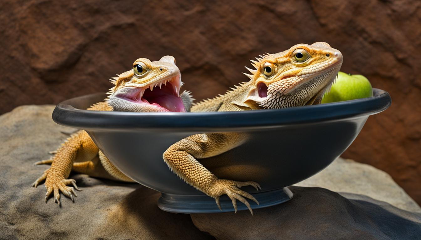 applesauce as a treat for bearded dragons