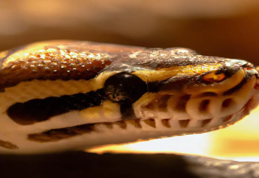 Importance of Proper Heat for Ball Pythons - Are heat lamps bad for Ball pythons 