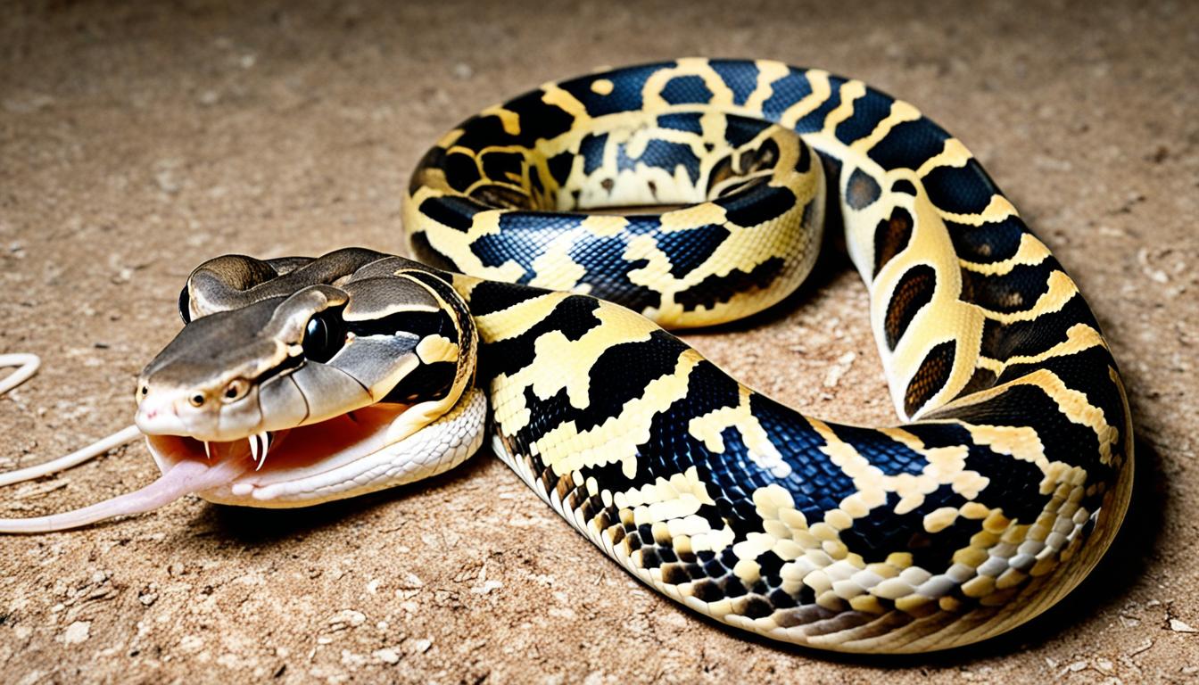 ball python feeding patterns