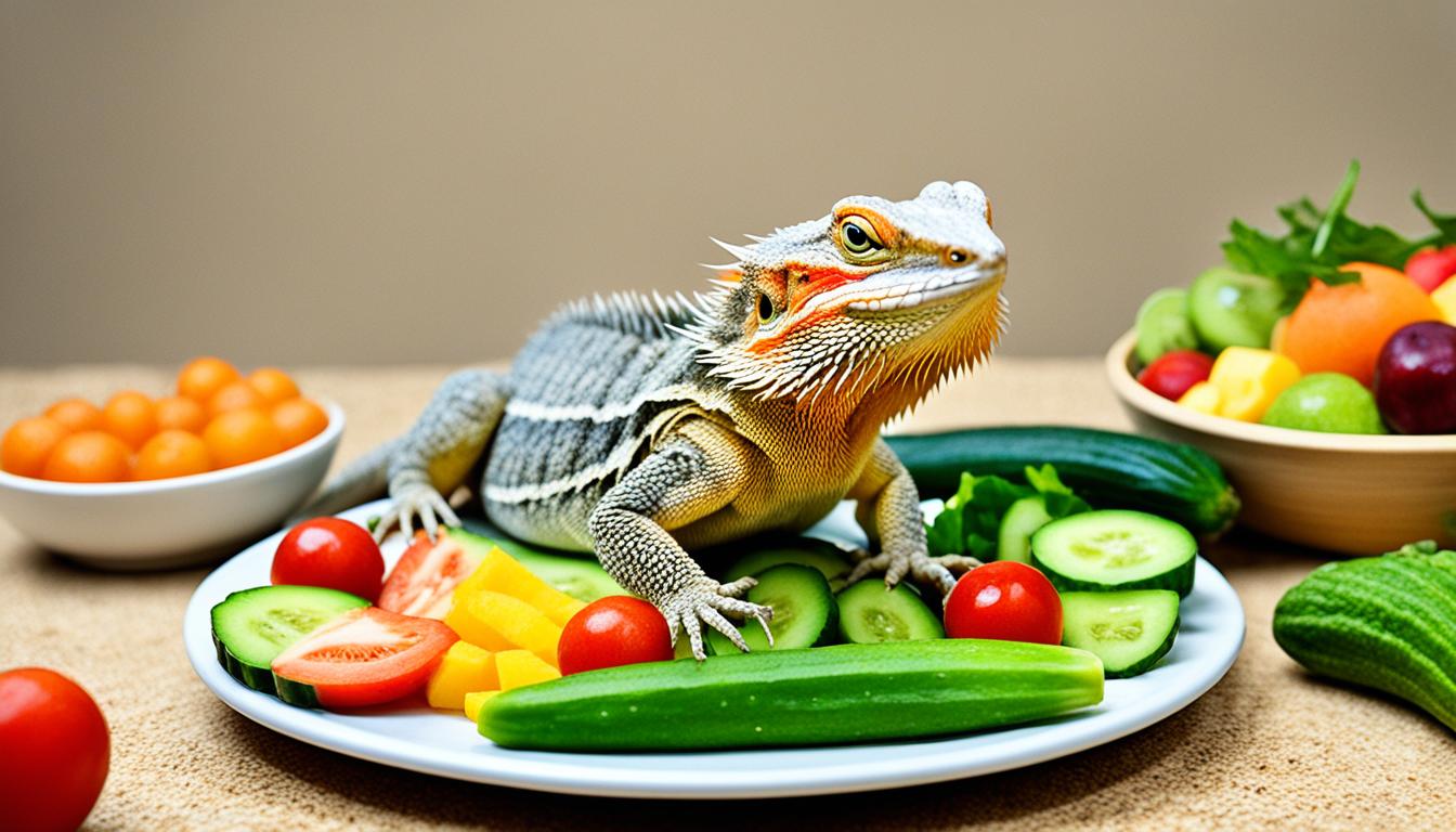 Bearded Dragons and Cucumbers Safe Snack?