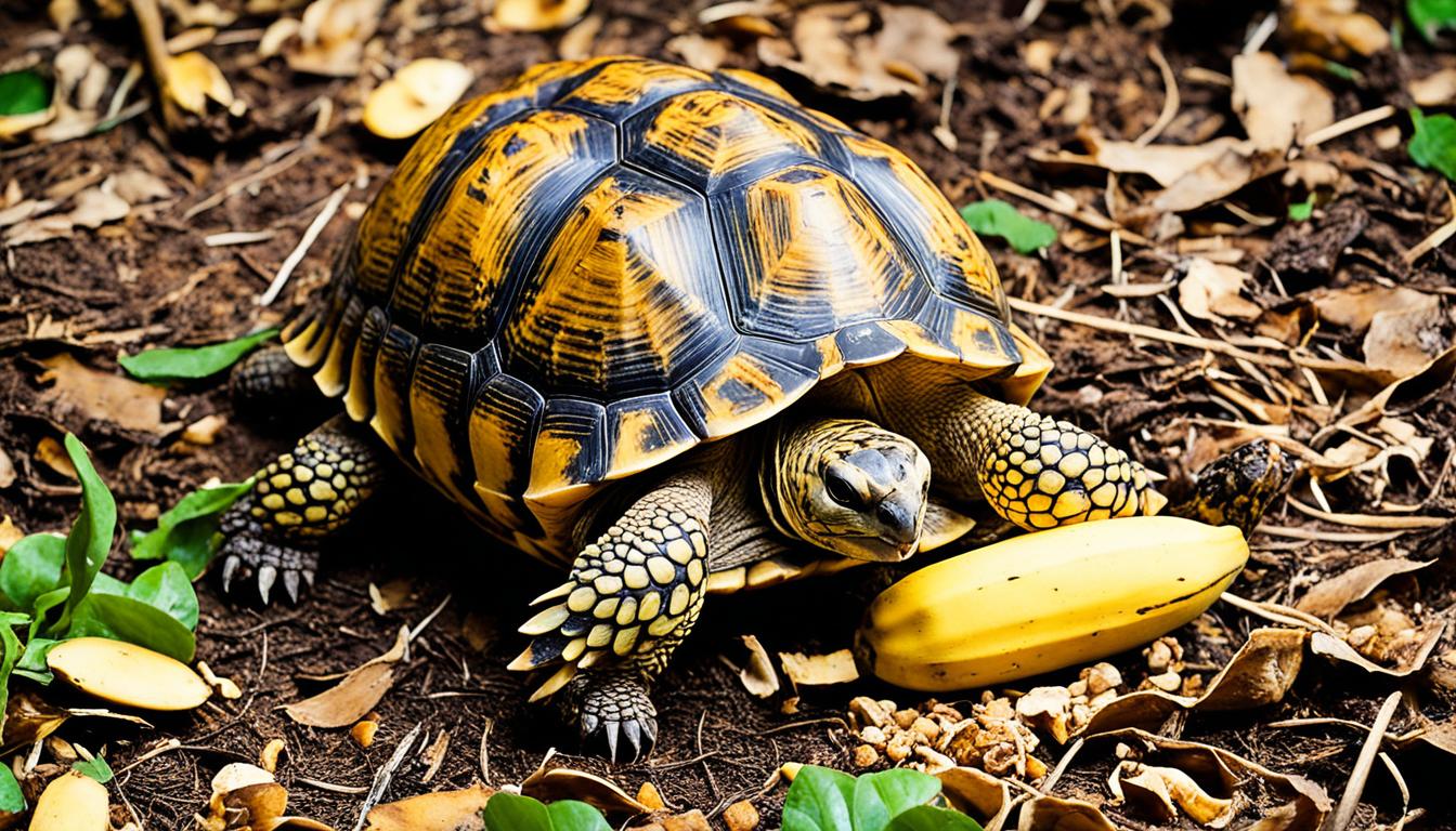 can Hermann tortoise eat banana