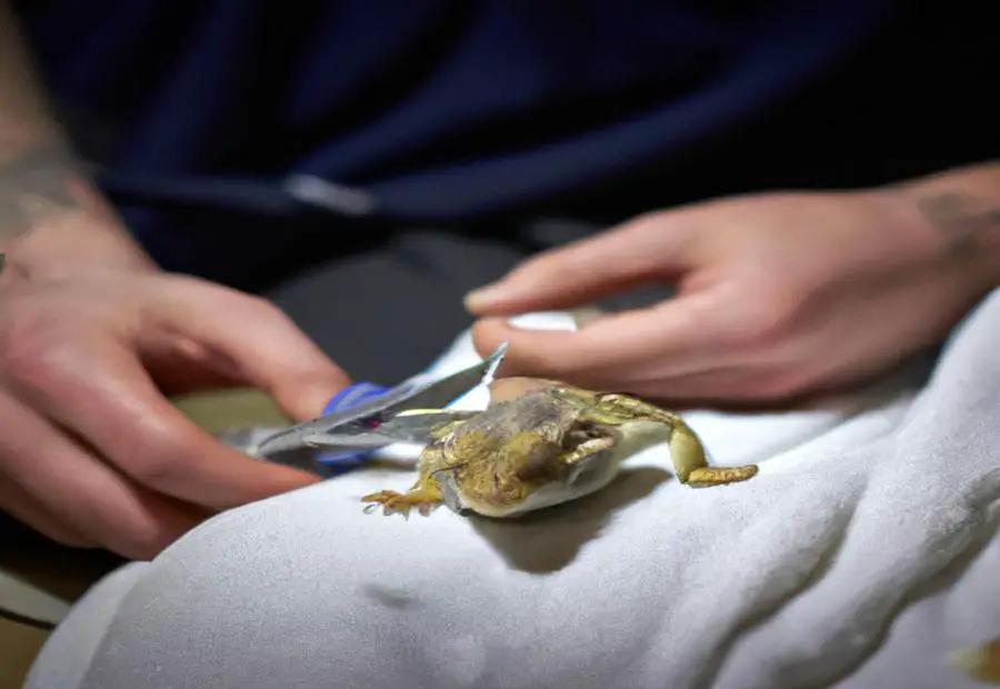 First Aid for a Bearded Dragon with a Broken Leg - Can a bearded dragon break its leg 