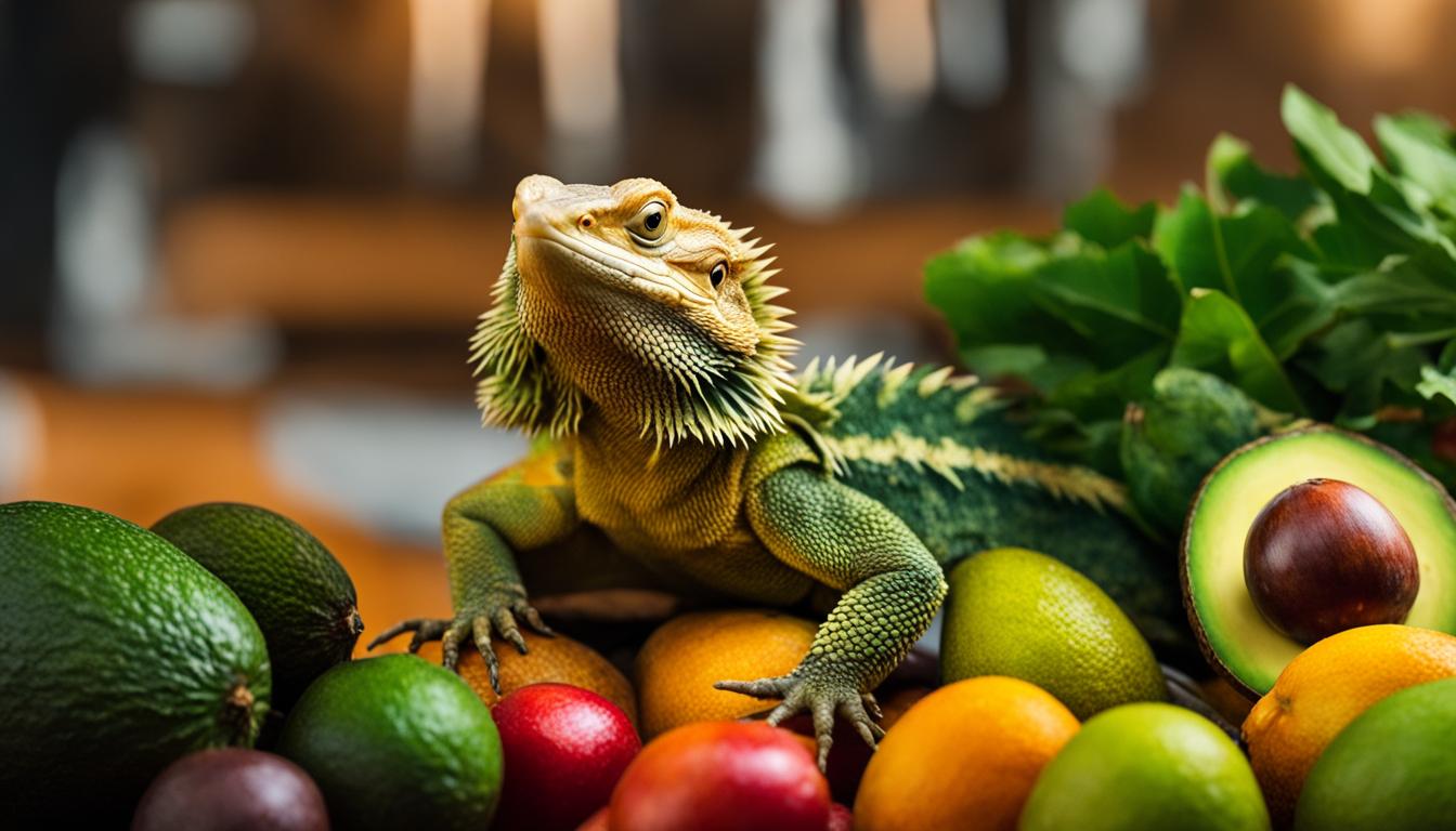 can bearded dragon eat avocado