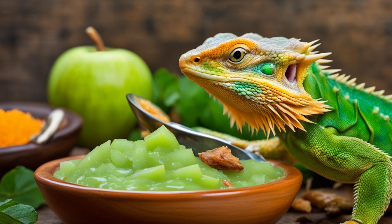can bearded dragons eat applesauce