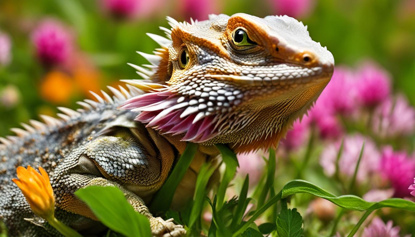 can bearded dragons eat clover flowers