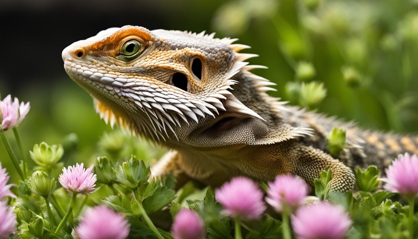 can bearded dragons eat flowers