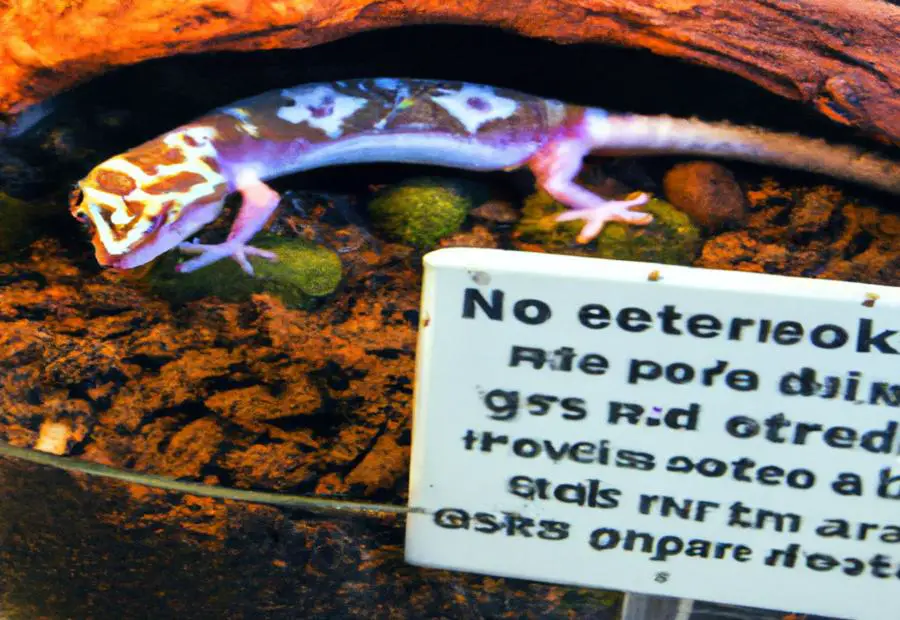Conclusion: Importance of preventing geckos from accidental exposure and providing proper care and nutrition . 