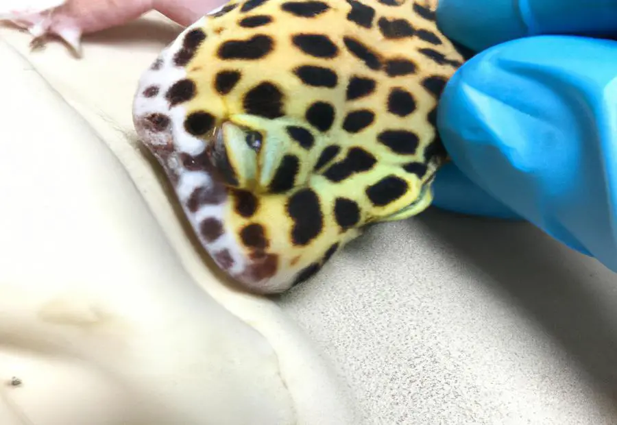 Treatment options for broken toes in leopard geckos 
