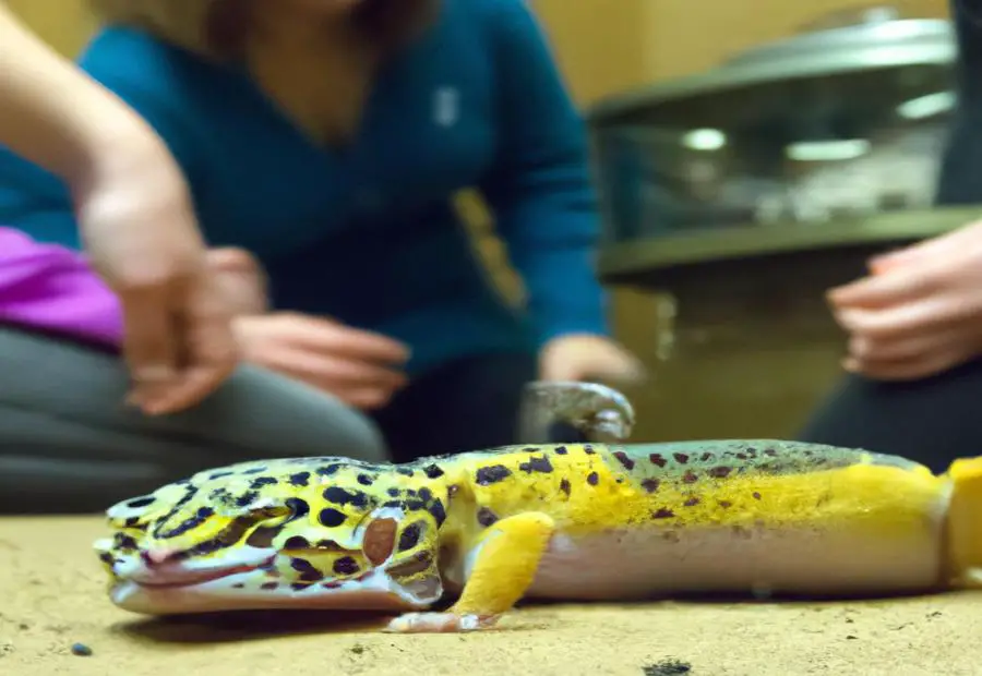 Symptoms of seizures in leopard geckos 