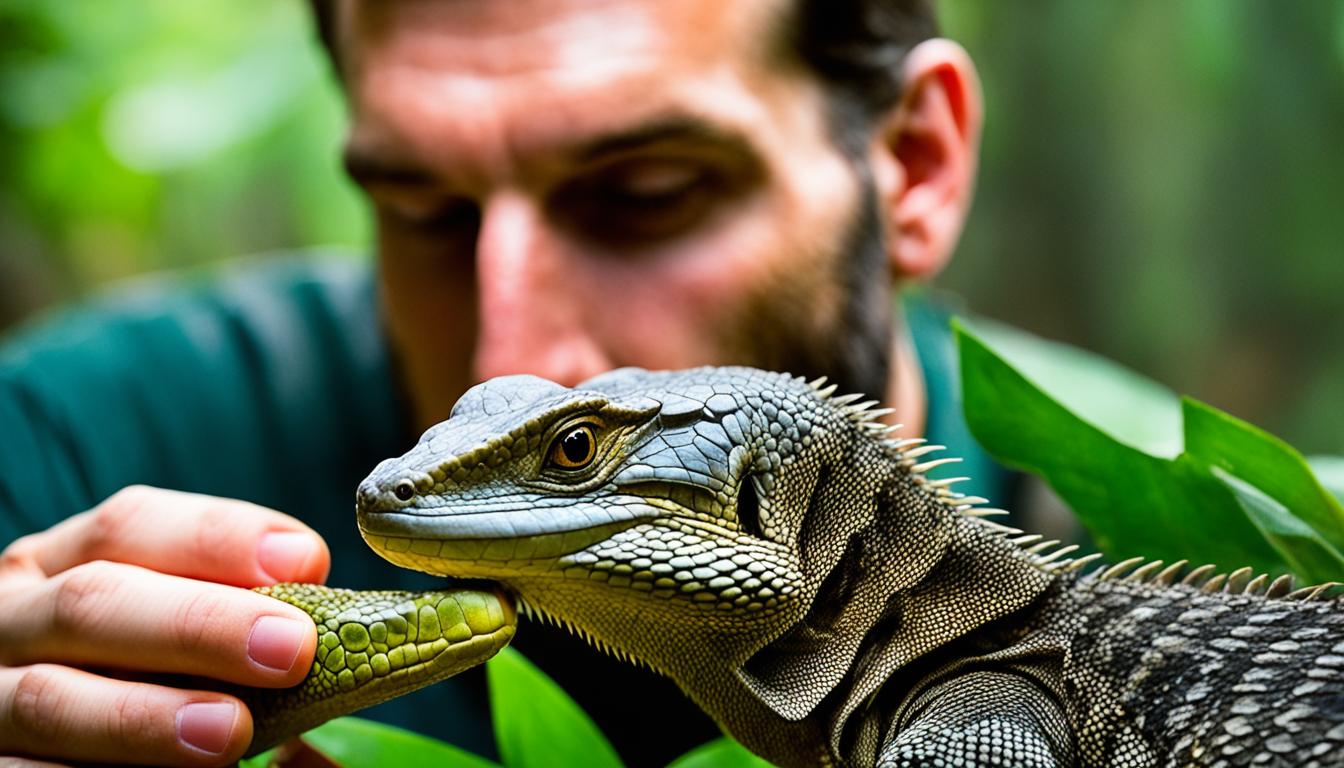 can monitor lizards be affectionate