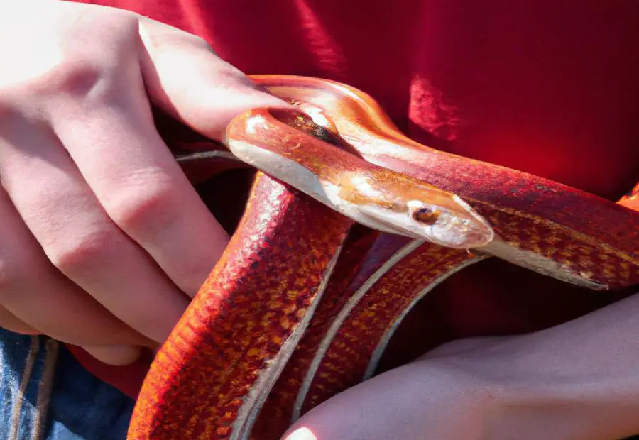 Safety considerations when taking a snake outside 