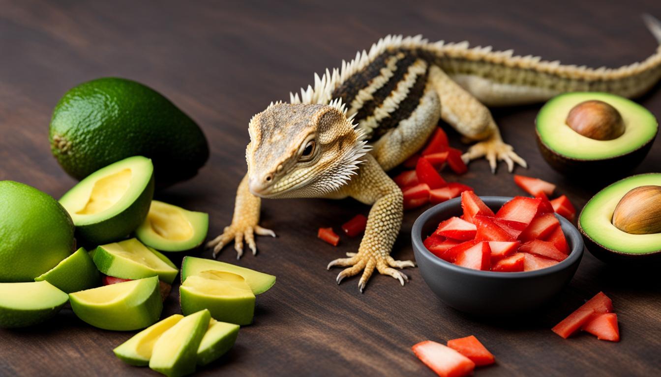 dangers of feeding avocado to bearded dragons