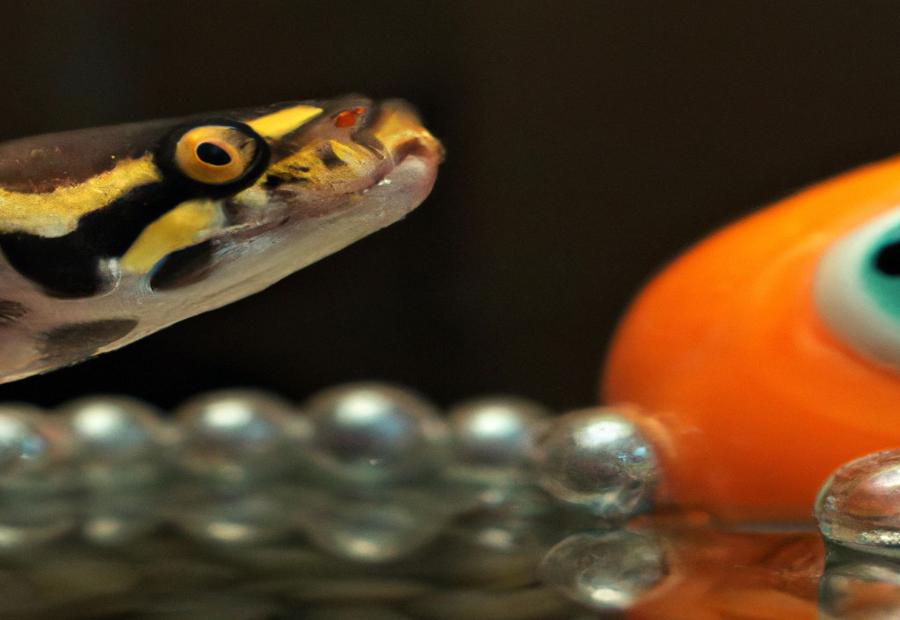 Do Ball python eat goldfish