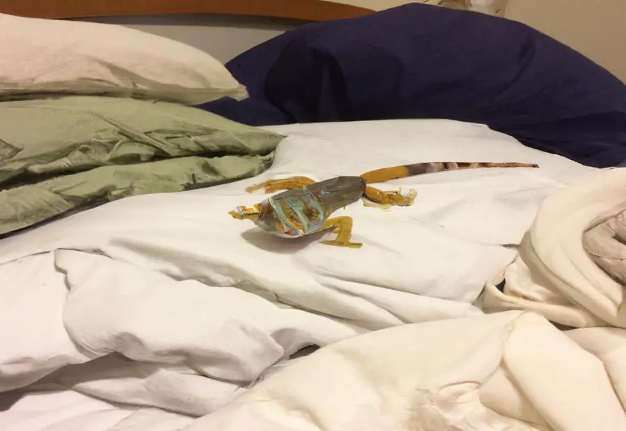 Do geckos go on beds