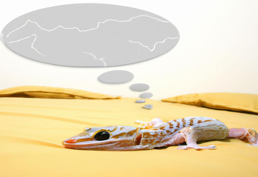 Do geckos go on beds