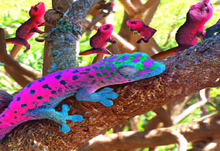 Concerns and considerations related to color changes in geckos 