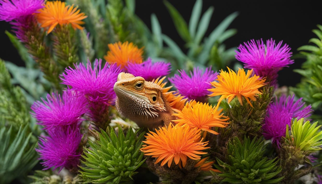 edible plants for bearded dragons