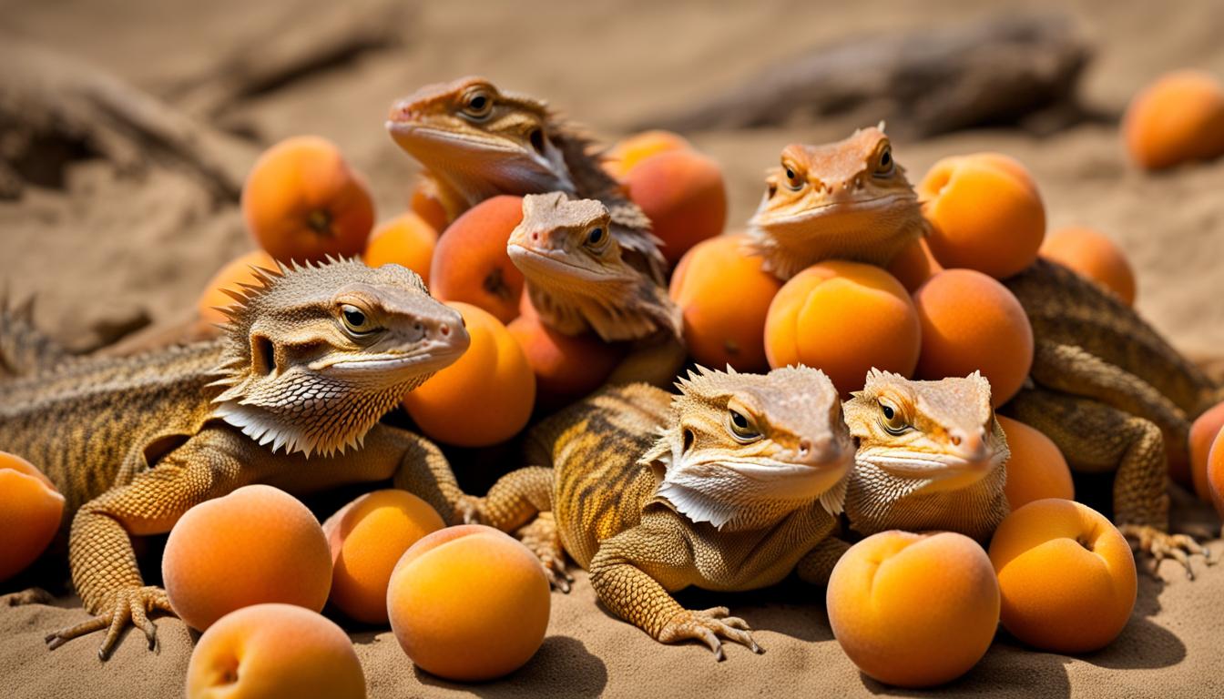 feeding apricots to bearded dragons