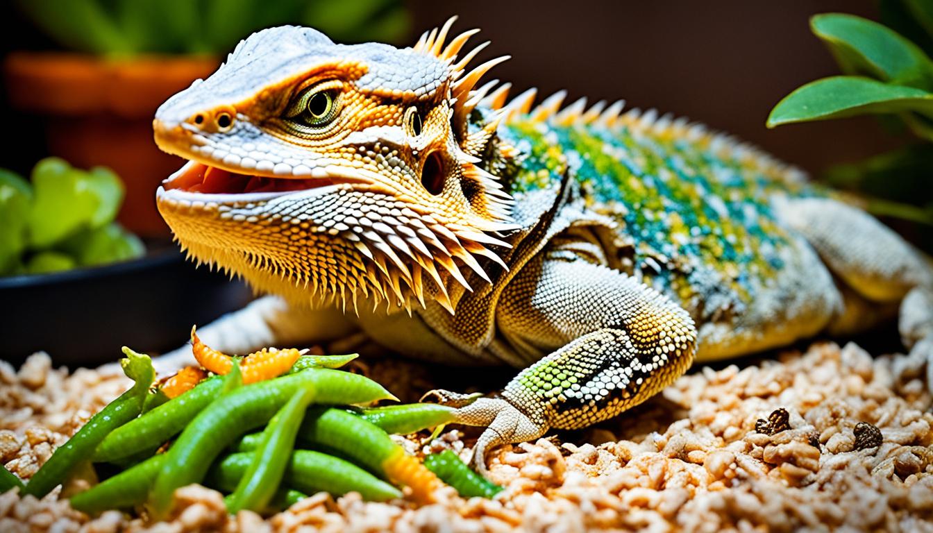 feeding hornworms to bearded dragons