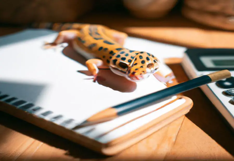 Estimating the Age of a Leopard Gecko 