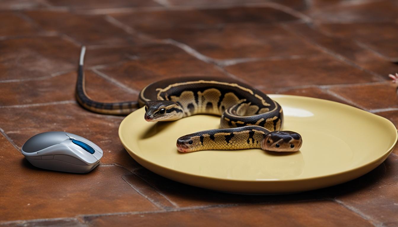 live prey vs. frozen prey for ball pythons