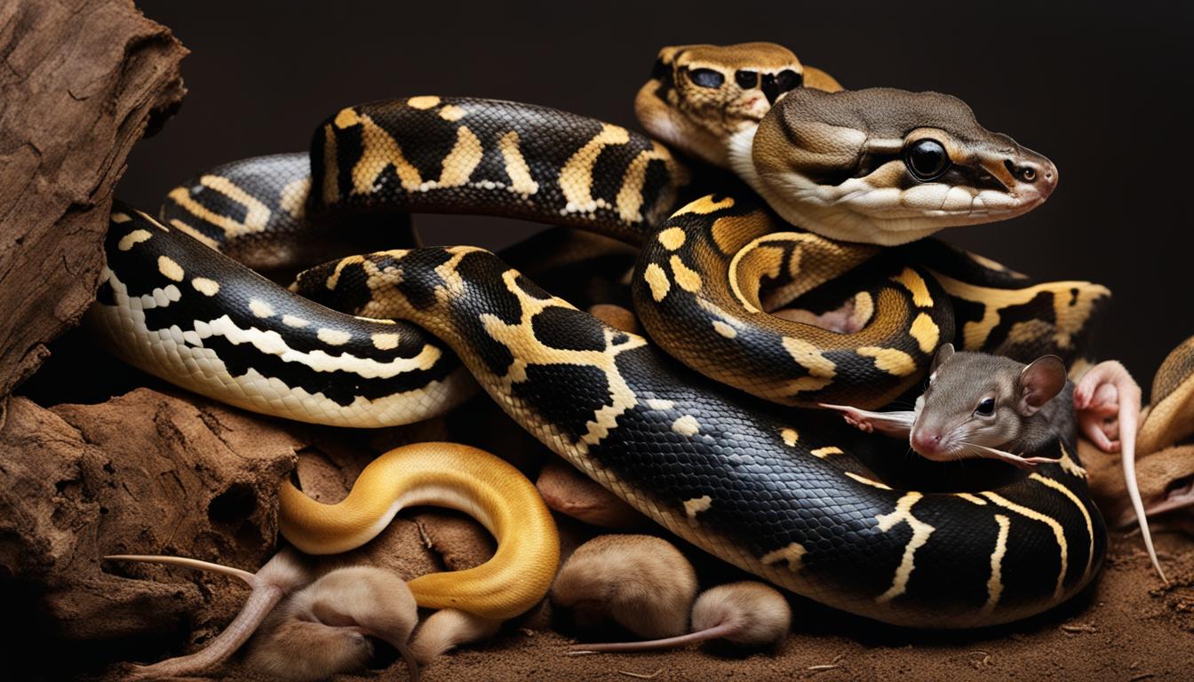 prey options for ball pythons