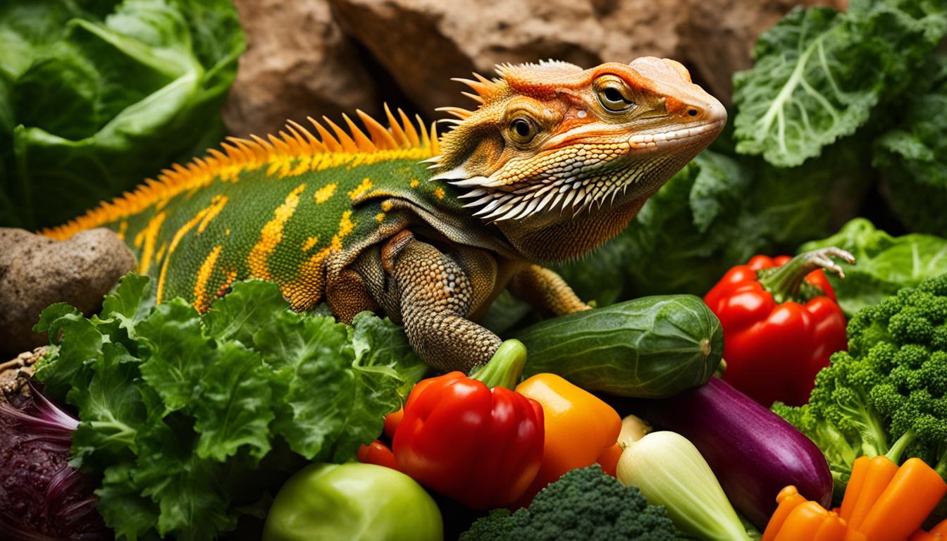 what vegetables can bearded dragons eat