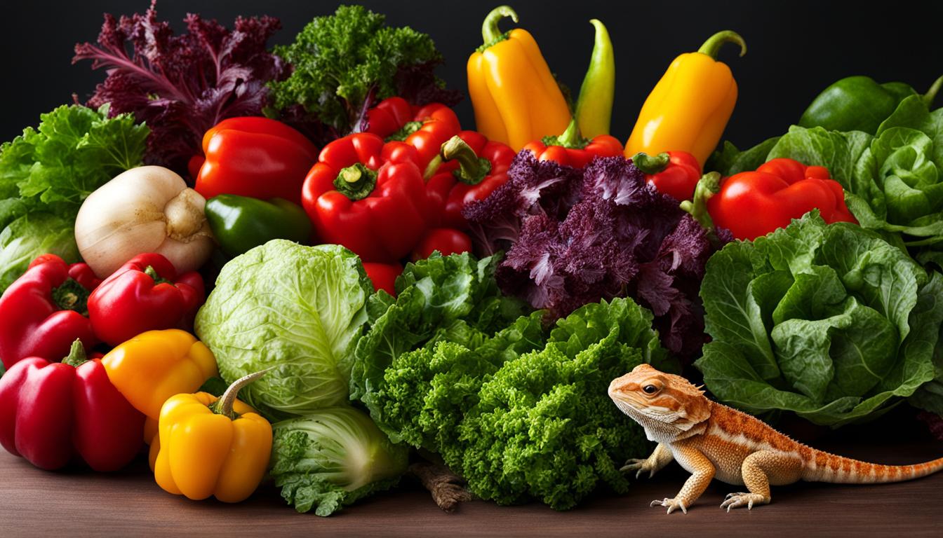 what vegetables can bearded dragons eat