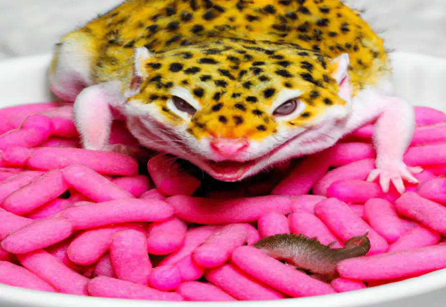 Why pinky mice are not a suitable food choice for leopard geckos 