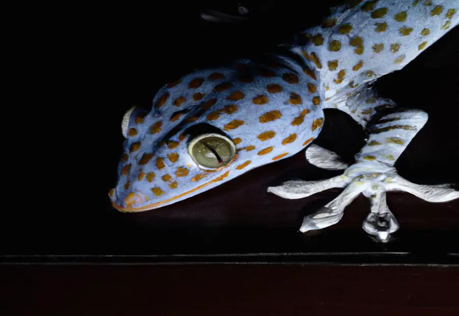 Why Do geckos turn black