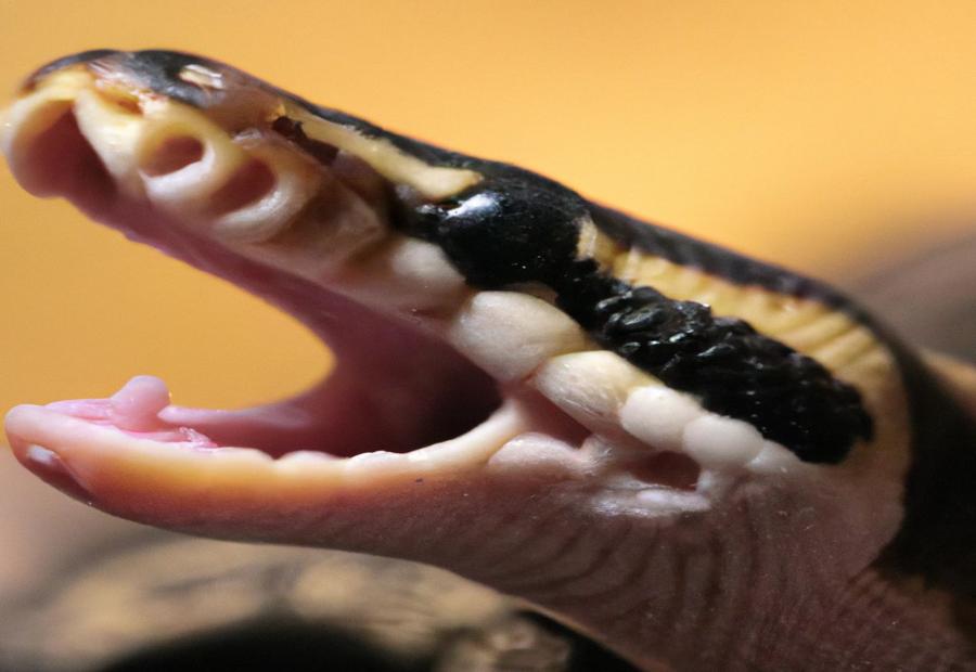 Why Does my Ball python keep opening his mouth - ReptileStartUp.com
